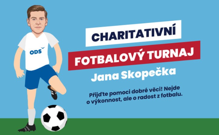 Charitativní fotbalový turnaj Jana Skopečka