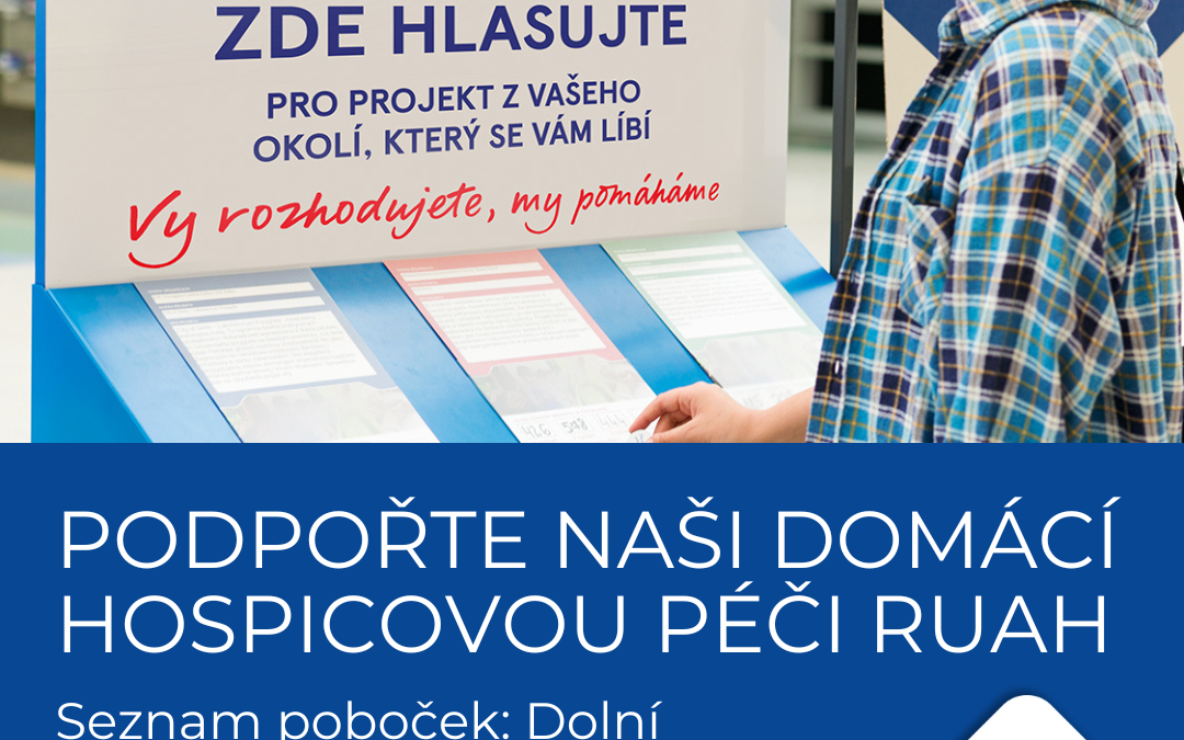 Podpořte naši domácí hospicovou péči na prodejnách Tesco