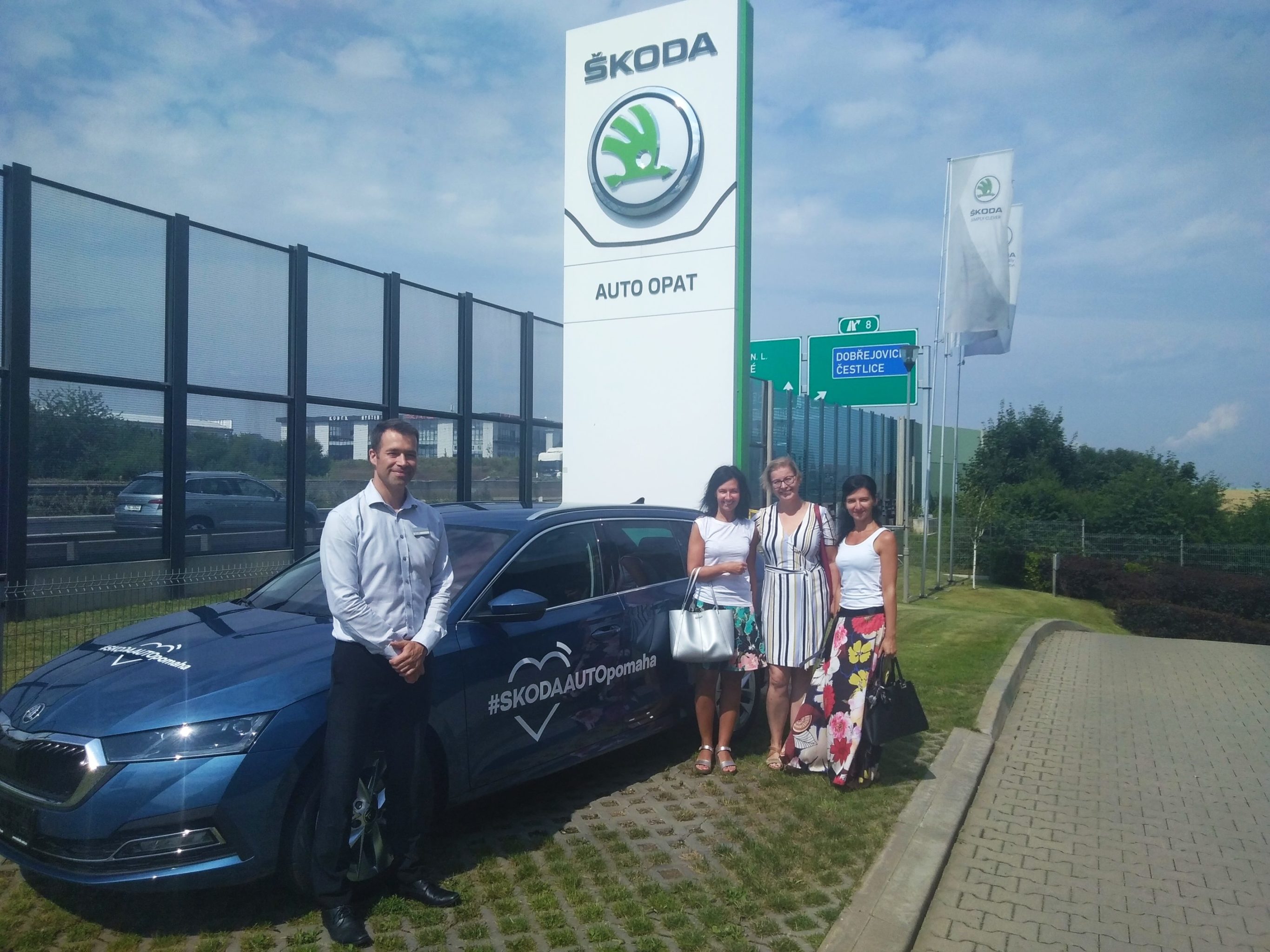 ŠKODA AUTO pro mobilní hospic RUAH